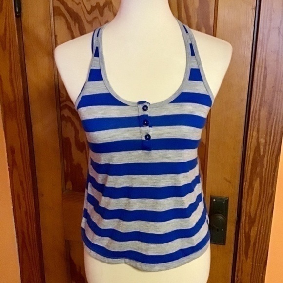 3 for 20 $ bundle Pacsun Striped racer back C & S XS tank top - Picture 6 of 8